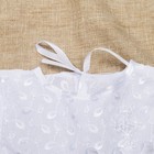 Платье крестильное (шитье), рост 62-68 см, цвет белый 2010_М - Фото 3