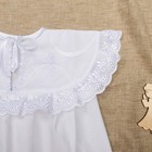 Платье крестильное, рост 62-68 см, цвет белый 2019_М - Фото 4