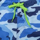 Купальные шорты мужские Grivus цвет синий, принт камуфляж, р-р 48 (M) - Фото 4