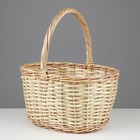 Корзина «Детская», дно: 15×20 см, верх: 25х21 см, H=14/26 см, лоза - Фото 2