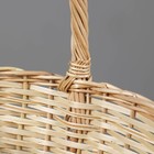 Корзина «Детская», дно: 15×20 см, верх: 25х21 см, H=14/26 см, лоза - Фото 3