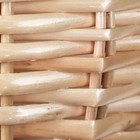 Корзина «Ягодное лукошко», №1, Dдно=12 см, Dверх=20 см, H=12/25 см, ручное плетение, лоза - Фото 5