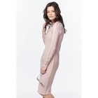 Платье-свитер женское, размер 40, цвет бледно-розовый - Фото 2