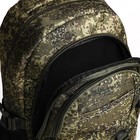 Рюкзак туристический, 22 л, 2 отдела на молниях, 5 наружных карманов, «ЗФТС», цвет камуфляж/хаки - Фото 7