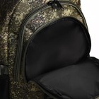 Рюкзак туристический, 22 л, 2 отдела на молниях, 5 наружных карманов, «ЗФТС», цвет камуфляж/хаки - Фото 8