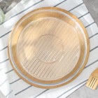 Форма для запекания Paşabahçe Grill Borcam, d=32 см, круглая, жаропрочное стекло, прозрачная - Фото 2