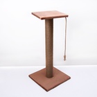 Когтеточка, 40×40×84 см, с высоким и толстым столбиком и площадкой, джут, МИКС - Фото 2