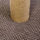 Когтеточка-столбик "Лофт", джут, 50 см микс цветов - фото 8384125