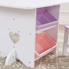 Набор детской мебели Heart, стол, 2 стула, 4 ящика - Фото 2