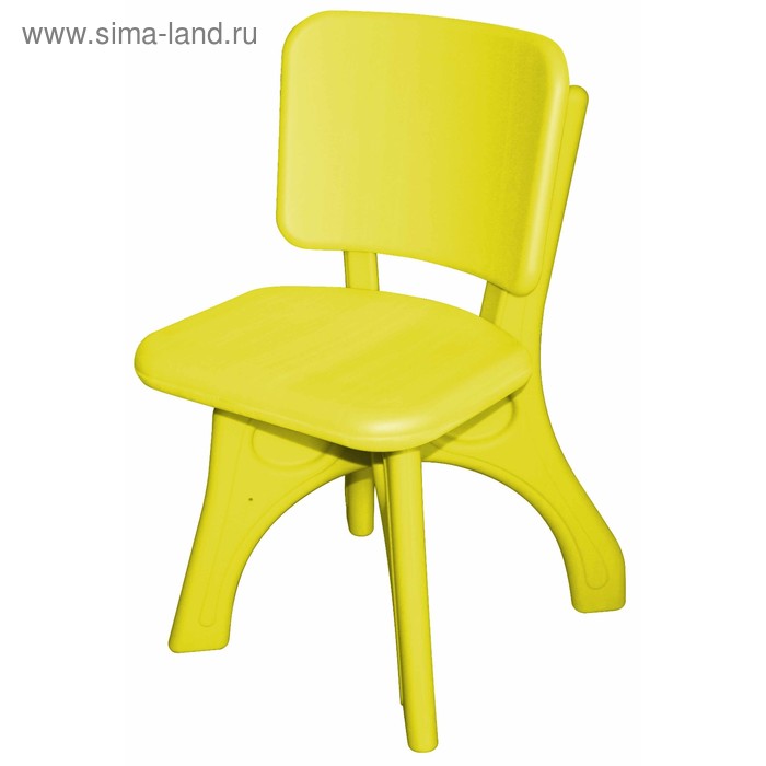 Детский пластиковый стул «Дейзи», жёлтый - Фото 1