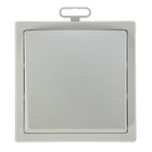 Выход стенной ERA 1515К10ФВ, 150×150 мм, с обратным клапаном, с фланцем d=100 мм, белый - Фото 1