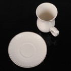Сервиз керамический кофейный Доляна «Аиша», 12 предметов: 6 чашек 110 мл, 6 блюдец УЦЕНКА - Фото 5