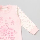 Кофта с длинным рукавом детская "Звезда", рост 74 см, цвет розовый 9759_М - Фото 3