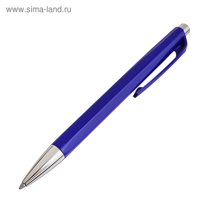 Ручка шариковая автомат Carandache Office INFINITE (888.149) Nigth Blue синий стержень - Фото 1