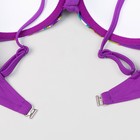 Купальник женский раздельный 7500 цвет фиолетовый, р-р 46-48 (L), чашка C - Фото 5