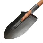 Лопата штыковая, острая, деревянный черенок высшего сорта, с ручкой, Greengo - Фото 2