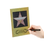 Диплом звезда "Зол. именинник" в блестящей рамке, 15 х 20 см - Фото 1