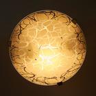 Светильник настенно-потолочная "Кракелюр 2 лампы " E27 60Вт  30 см. - фото 24450775