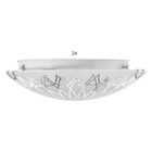 Светильник настенно-потолочная "Солнышко" 2лампы  E27 60Вт  30 см. - фото 24450783