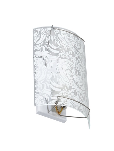 Светильник настенно-потолочный «Перья», 60 Вт, IP20, E27, 22×15 см, белый