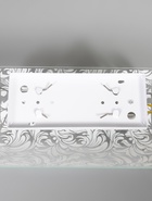 Светильник настенно-потолочный «Перья», 60 Вт, IP20, E27, 22×15 см, белый - фото 65285199