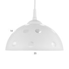 Светильник BayerLux  Колпак "Силви" 1 лампа E27 40Вт   д.250 - фото 22870203