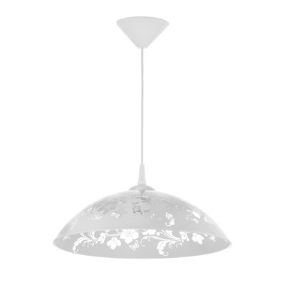 Светильник потолочный BayerLux «Цветочный сад», 60 Вт, E27, 38 см, белый