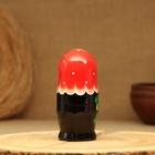 Матрёшка дерево «Земляничка», красный платок, 3 кукольная, 10-12 см - Фото 13