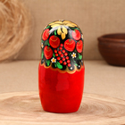 Матрёшка деревянная «Ягодка», чёрный платок, 7-кукольная, 22 см, МИКС - Фото 6