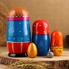 Матрёшка дерево «Курочка Ряба», сюжетная, 5 кукольная, 13.5 - 15 см, МИКС - Фото 2