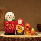 Матрёшка «Курочка Ряба», сюжетная, 5 кукольная, 13,5 - 15 см., микс - фото 4242338