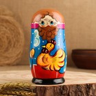 Матрёшка дерево «Курочка Ряба», сюжетная, 5 кукольная, 13.5 - 15 см, МИКС - Фото 3