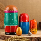 Матрёшка дерево «Курочка Ряба», сюжетная, 5 кукольная, 13.5 - 15 см, МИКС - Фото 6