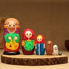 Матрёшка дерево «Репка», сюжетная, 6 кукольная, 16 см, МИКС - Фото 1