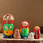 Матрёшка дерево «Репка», сюжетная, 6 кукольная, 16 см, МИКС - Фото 5