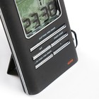 Термометр RST 02309, цифровой, дом/улица, часы, черный - Фото 2
