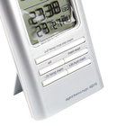 Термометр RST 02310, цифровой, гигрометр, дом/улица, часы , серебристый - Фото 4