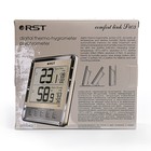 Термометр RST 02403, цифровой, гигрометр, с большим дисплеем, шампань - Фото 5
