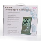 Термометр RST 02257, цифровой, с радиодатчиком, оливковый - Фото 6