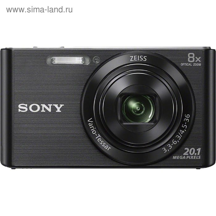 Фотоаппарат Sony Cyber-shot DSC-W830 черный 20.1Mpix Zoom8x - Фото 1