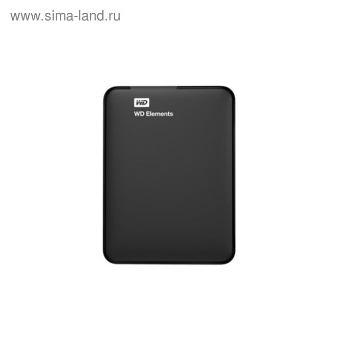 Внешний жесткий диск WD USB 3.0 2 Тб WDBU6Y0020BBK-WESN Elements Portable 2.5", черный - Фото 1