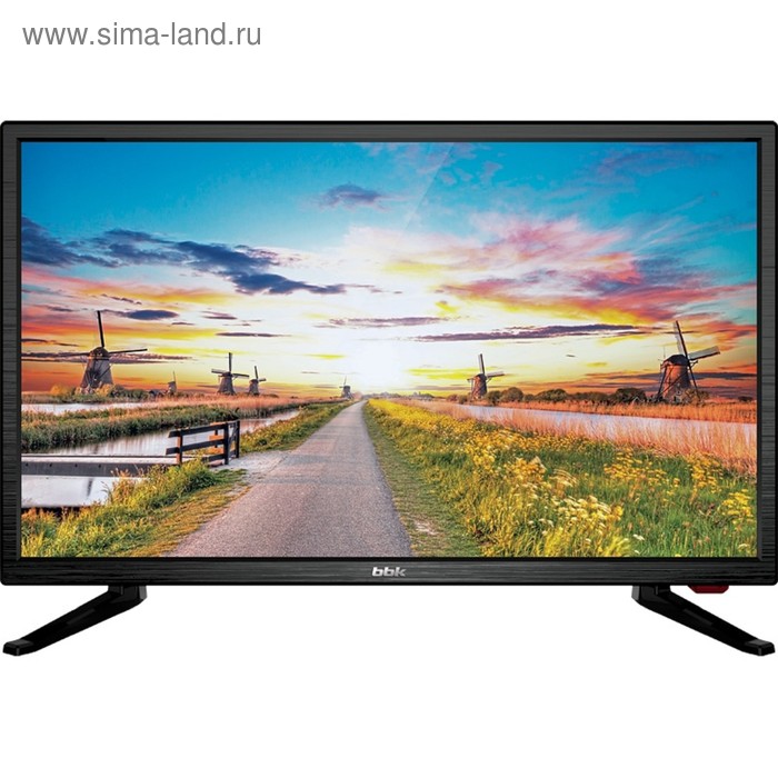 Телевизор BBK 22LEM-1027/FT2C, 22", 1920x1080, DVB-T2/C, 1xHDMI, 1xUSB, черный - Фото 1