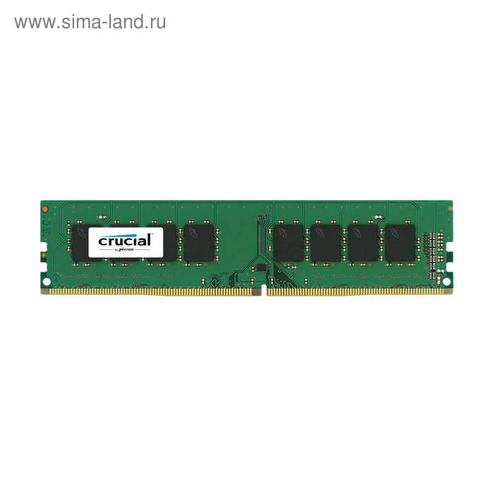 Память DDR4 4Gb 2400MHz Crucial CT4G4DFS824A RTL PC4-19200 CL17 DIMM 288-pin 1.2В kit - Фото 1