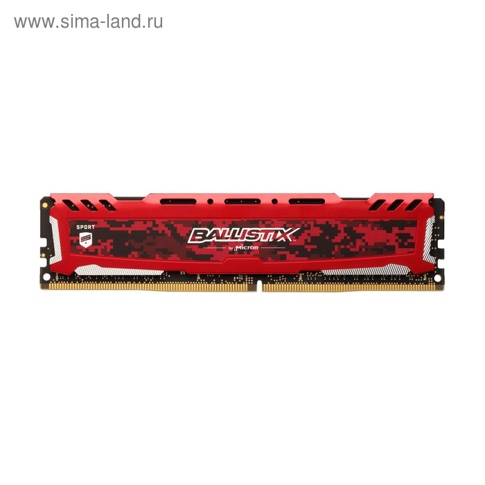 Память DDR4 8Gb 2400MHz Crucial BLS8G4D240FSEK RTL PC4-19200 CL16 DIMM 288-pin 1.2В kit - Фото 1