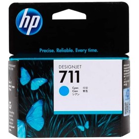 Картридж струйный HP №711 CZ130A голубой для HP DJ T120/T520 (29мл)