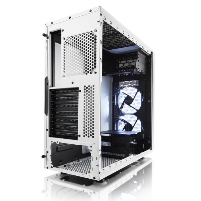 Корпус Fractal Design FOCUS G Window, без БП, ATX, белый - фото 51295058