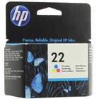 Картридж струйный HP 22 C9352AE многоцветный для HP DJ 3920/3940/PSC 1410 (165стр.) - фото 51440219