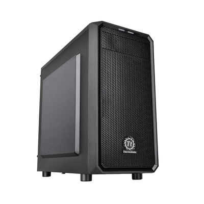 Корпус Thermaltake Versa H15, без БП, mATX, черный