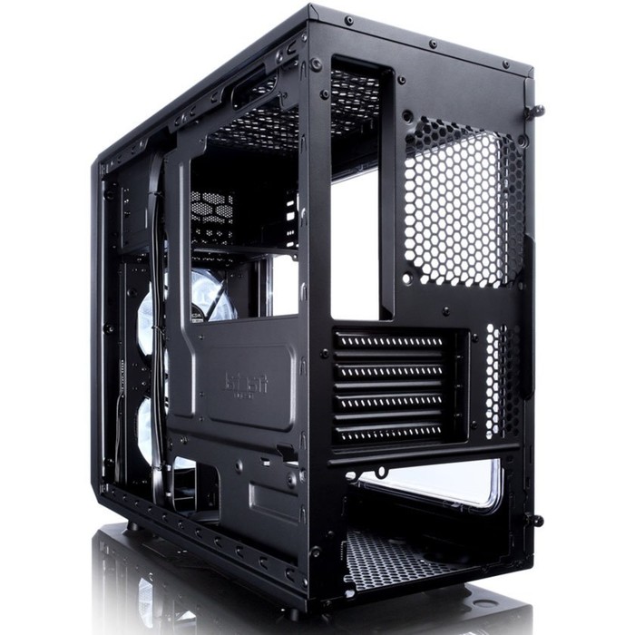 Корпус Fractal Design FOCUS G MINI Window, без БП, mATX, черный - фото 51295094