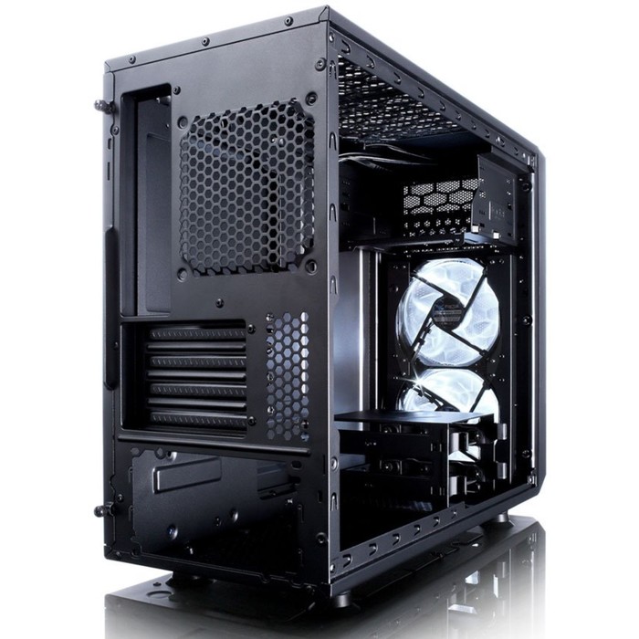 Корпус Fractal Design FOCUS G MINI Window, без БП, mATX, черный - фото 51295095